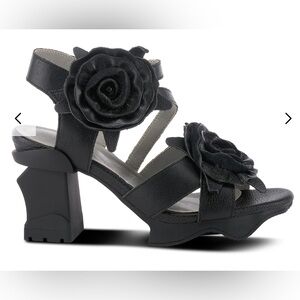 L’artiste Shelly Black Dress heel.  New in box.  Size 37 (6.5-7)